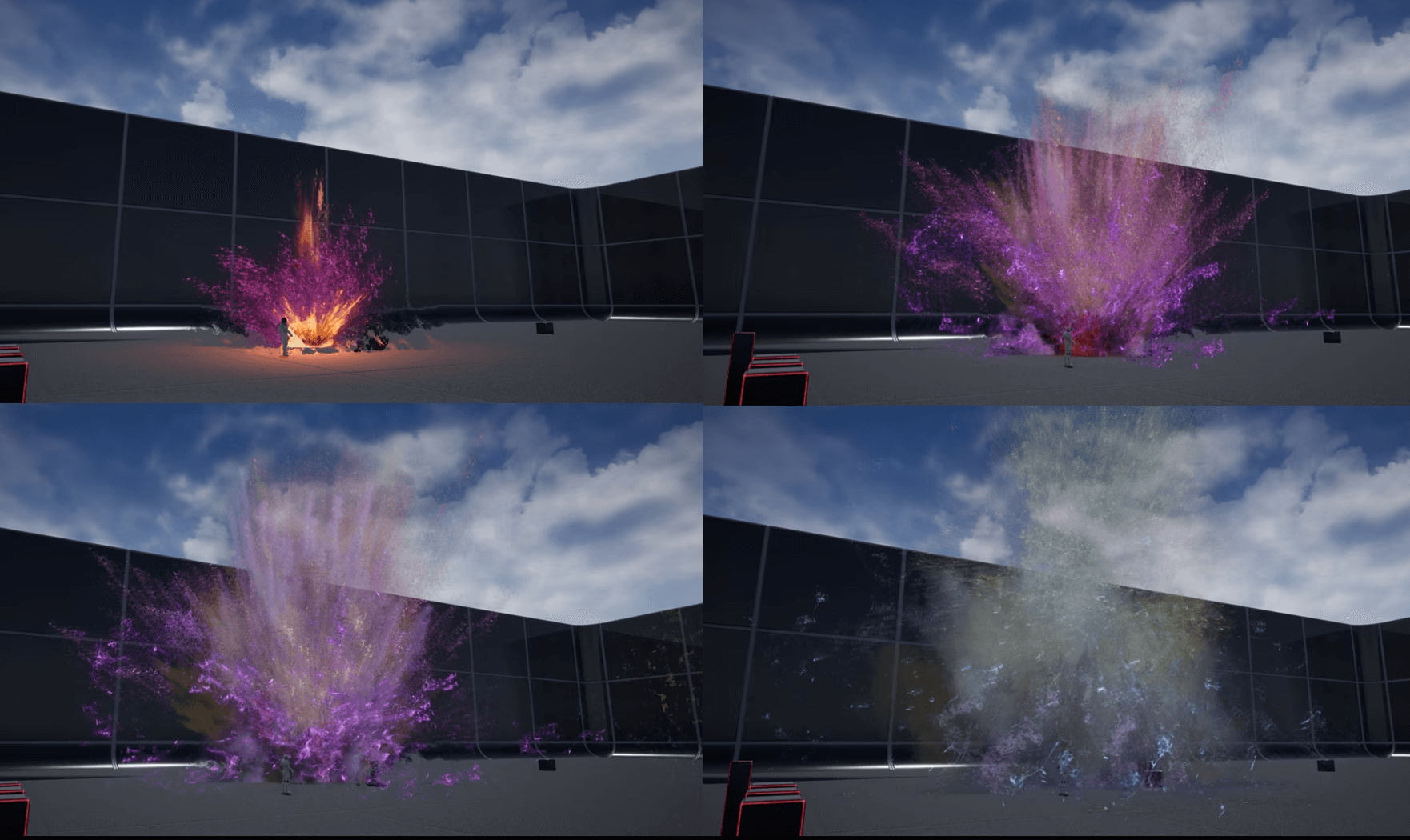 【UE4/5】爆炸特效包 – Liquid_ExplosionVFX