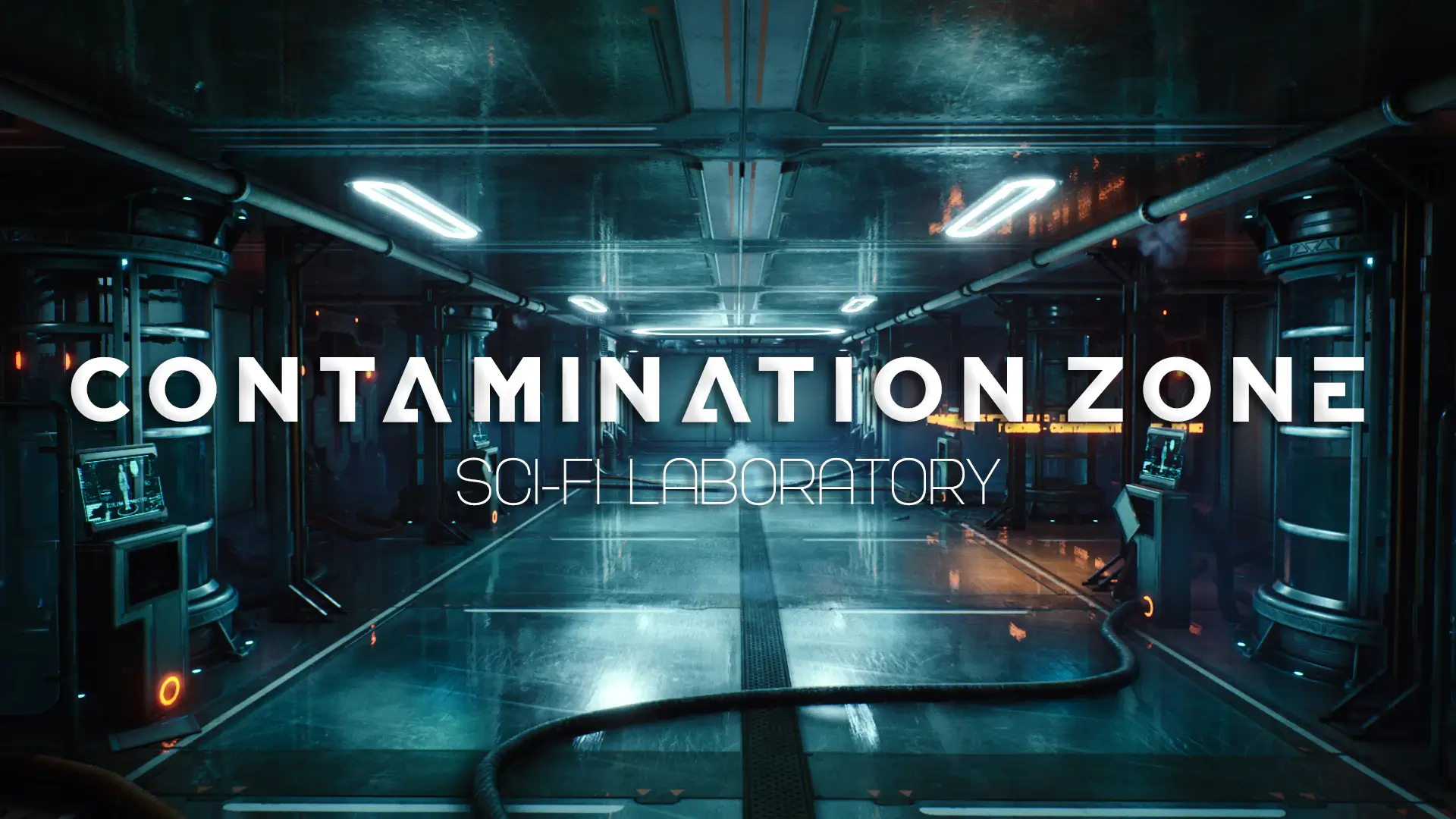 【UE4/5】污染区-科幻实验室 – Contamination Zone – Sci-Fi Laboratory