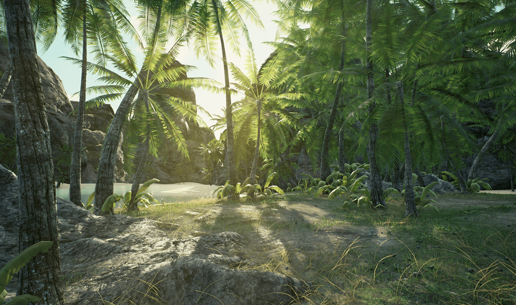 【UE4/5】热带岛屿-Brushify – Tropical Pack