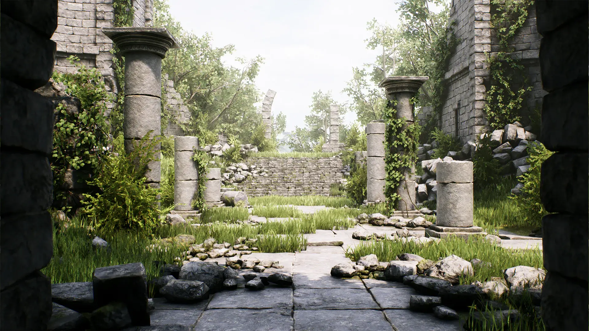【UE4/5】古代遗址-Ancient Ruins Pack