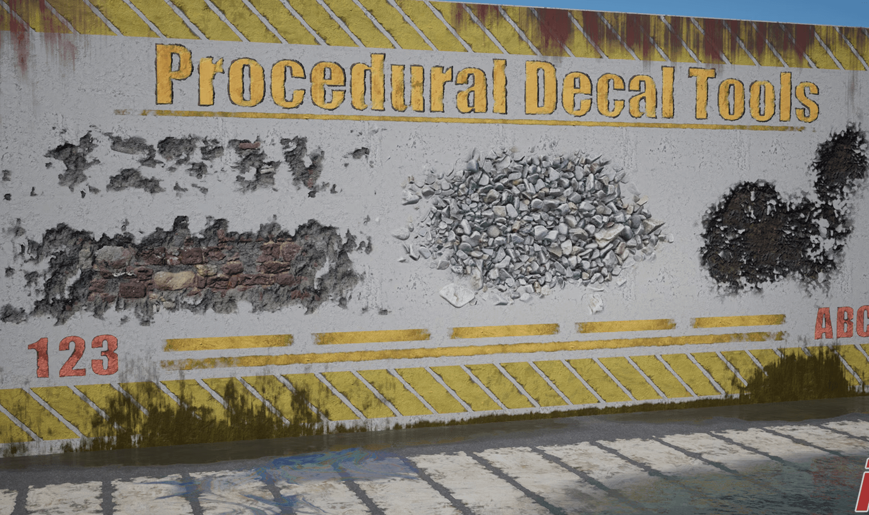 【UE4/5】程序贴花工具 – Procedural Decal Tools
