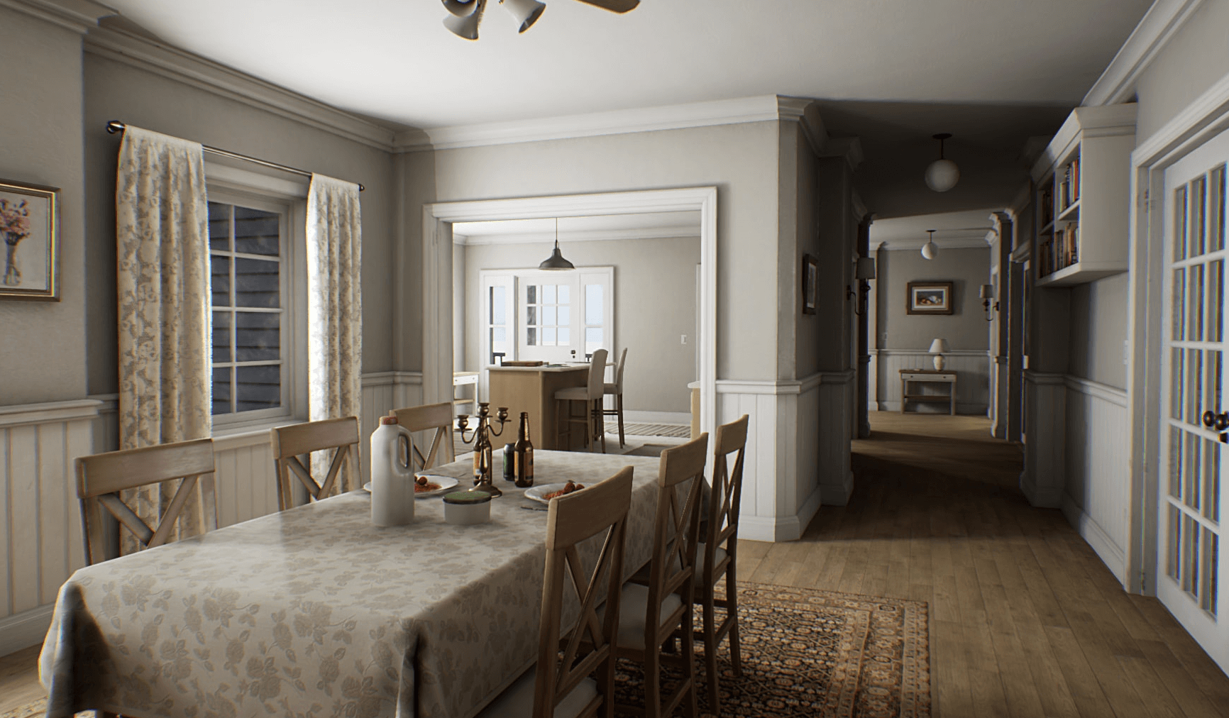【UE4/5】模块化房屋 干净与磨损 – Atmospheric House (Modular)
