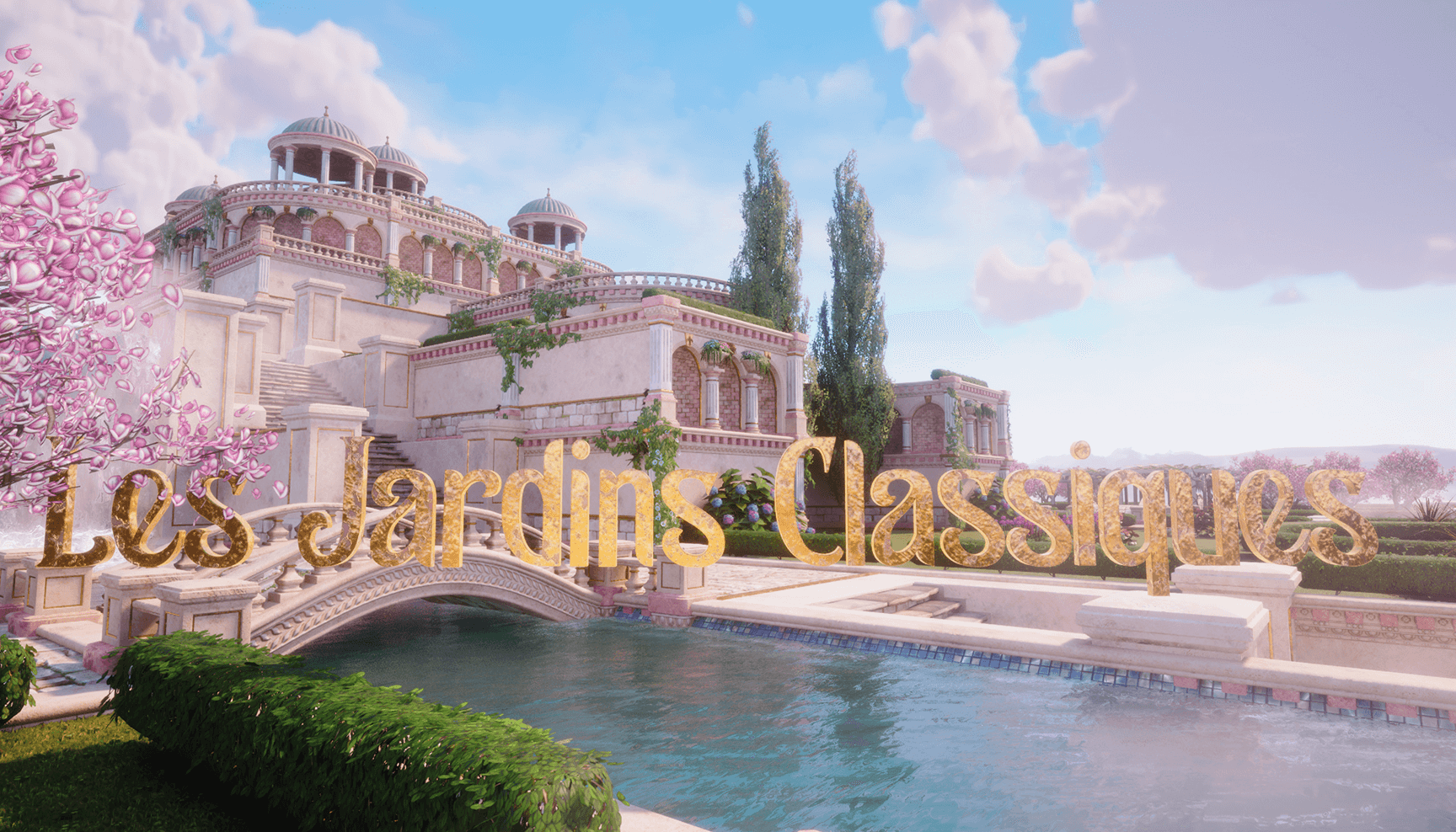 【UE4/5】古典模块化花园 – Classical Modular Gardens