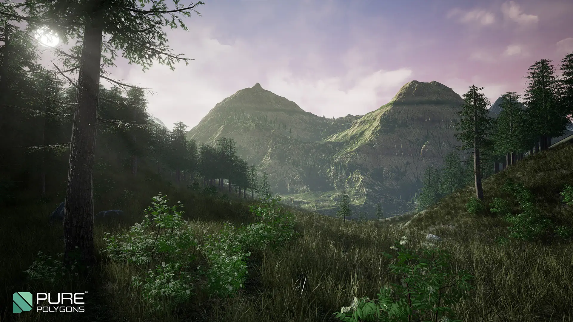 【UE4/5】深山丛林-Procedural Nature Seasons Pack