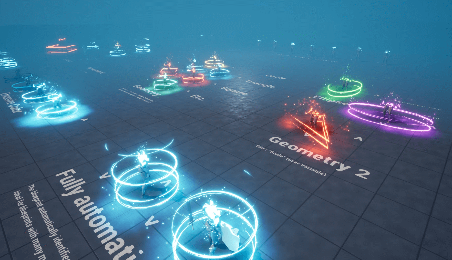 【UE4/5】传送系统(视觉特效+蓝图)-Teleportation system (VFX + Blueprints)
