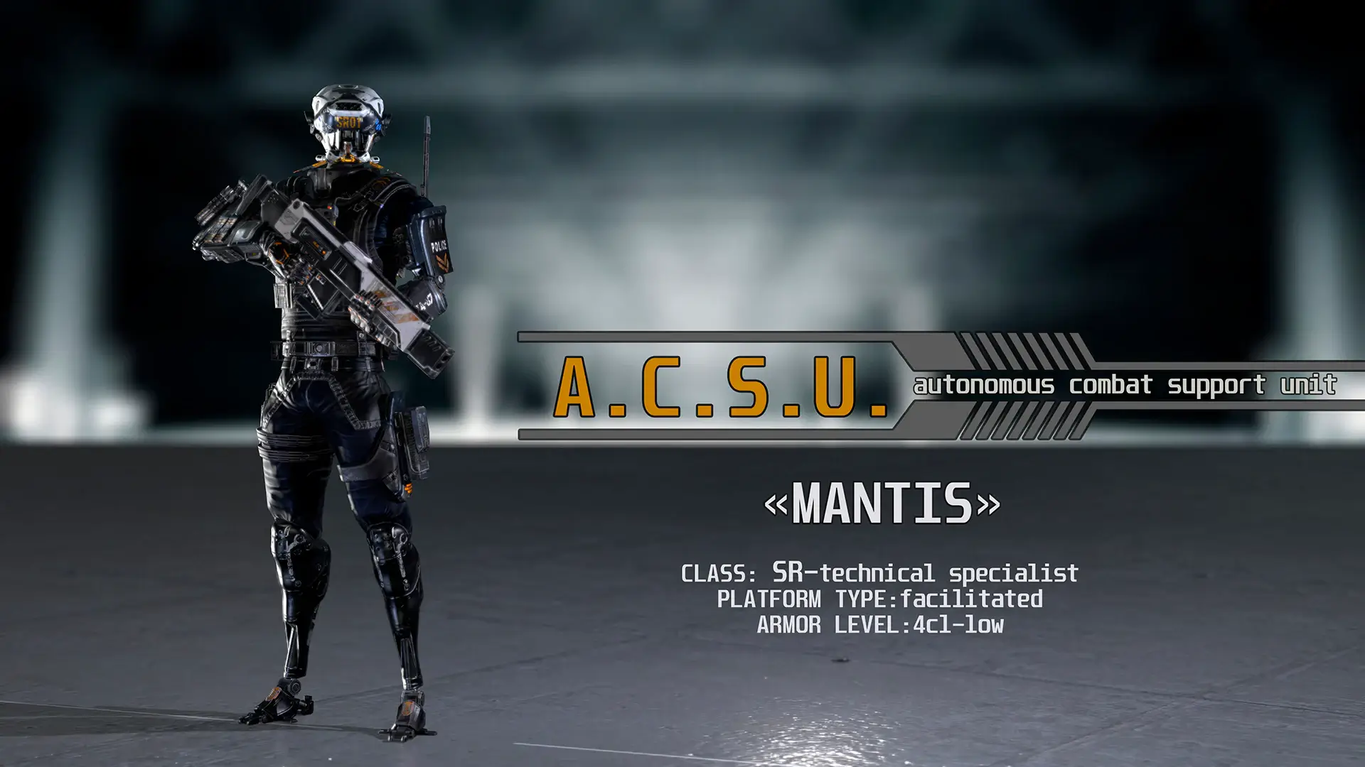 【UE4/5】A.C.S.U. 螳螂-A.C.S.U. “MANTIS”