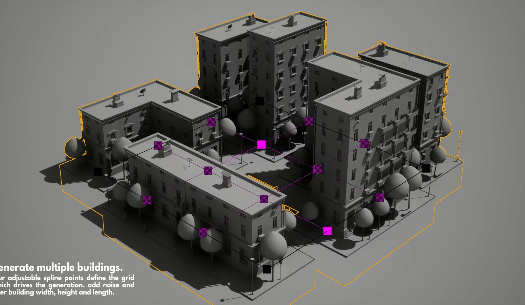 【UE4/5】建筑生成器 – Building Generator