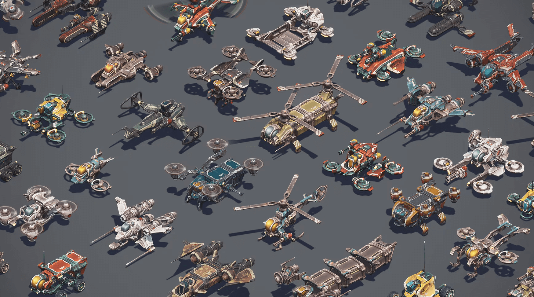 【UE4/5】科幻交通工具 – Sci-Fi Vehicle Constructor