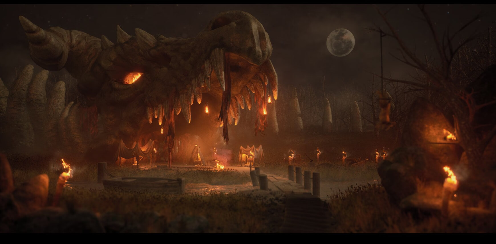 【UE5】骷髅岛-环境包-Skull Island – Environment Pack